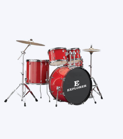 Explorer JBP 0406 Hot Red Drum Set